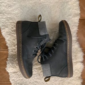 Dr. Martens Maelly Booties with Herringbone Detail